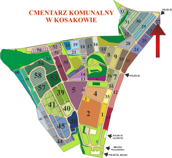 Brak mapy sektorowej