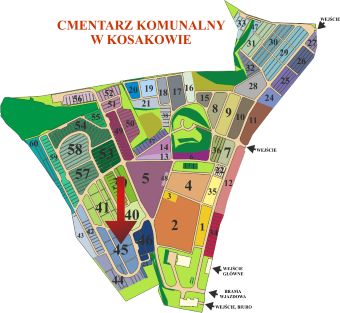 Brak mapy sektorowej