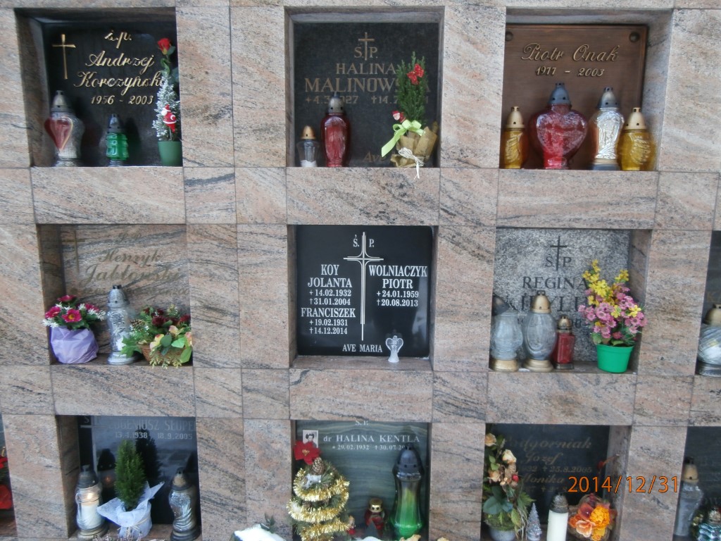 Zdjęcie grobu PIOTR WOLNIACZYK