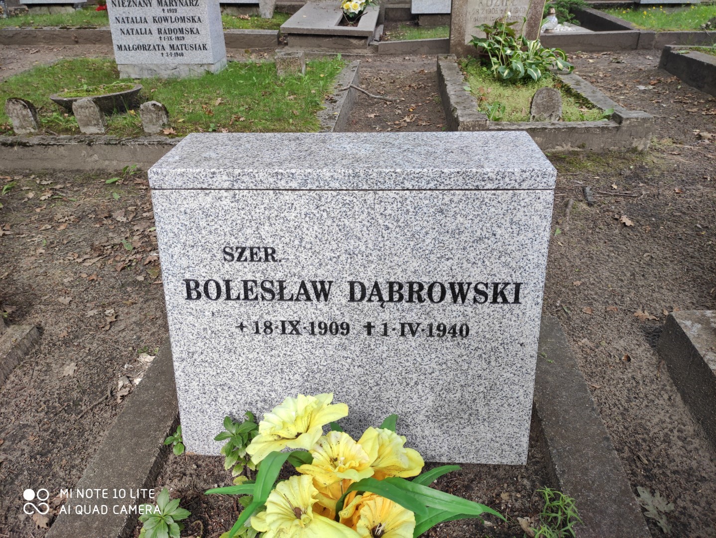 Bolesław DĄBROWSKI 1909 Gdynia - Grobonet - Wyszukiwarka osób pochowanych