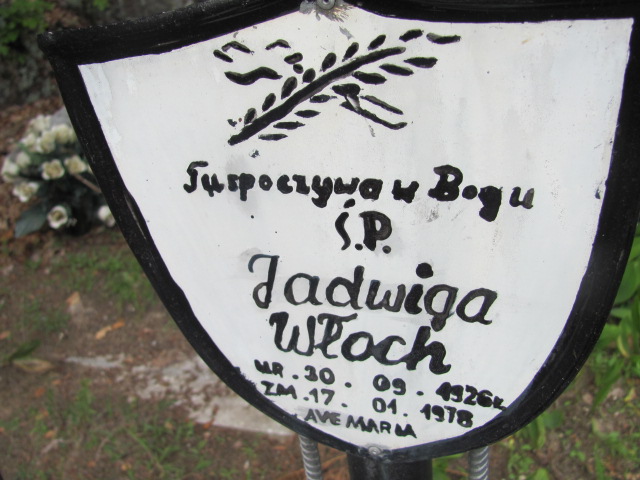 Jadwiga WŁOCH 1926 Gdynia - Grobonet - Wyszukiwarka osób pochowanych