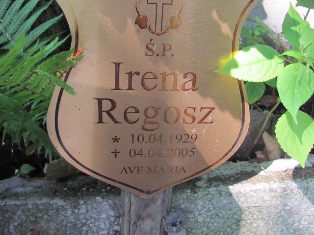 Irena REGOSZ 1929 Gdynia - Grobonet - Wyszukiwarka osób pochowanych