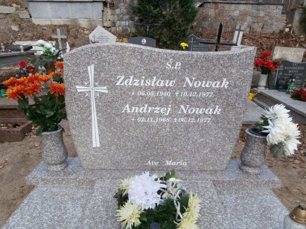 Andrzej NOWAK 1968 Gdynia - Grobonet - Wyszukiwarka osób pochowanych