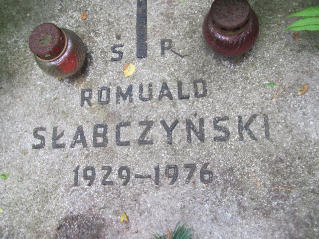 Romuald SŁOBCZYŃSKI 1929 Gdynia - Grobonet - Wyszukiwarka osób pochowanych
