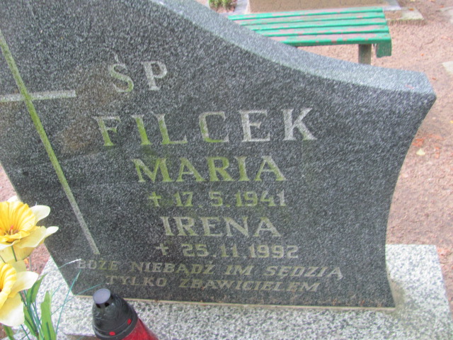 Maria FILCEK Gdynia - Grobonet - Wyszukiwarka osób pochowanych