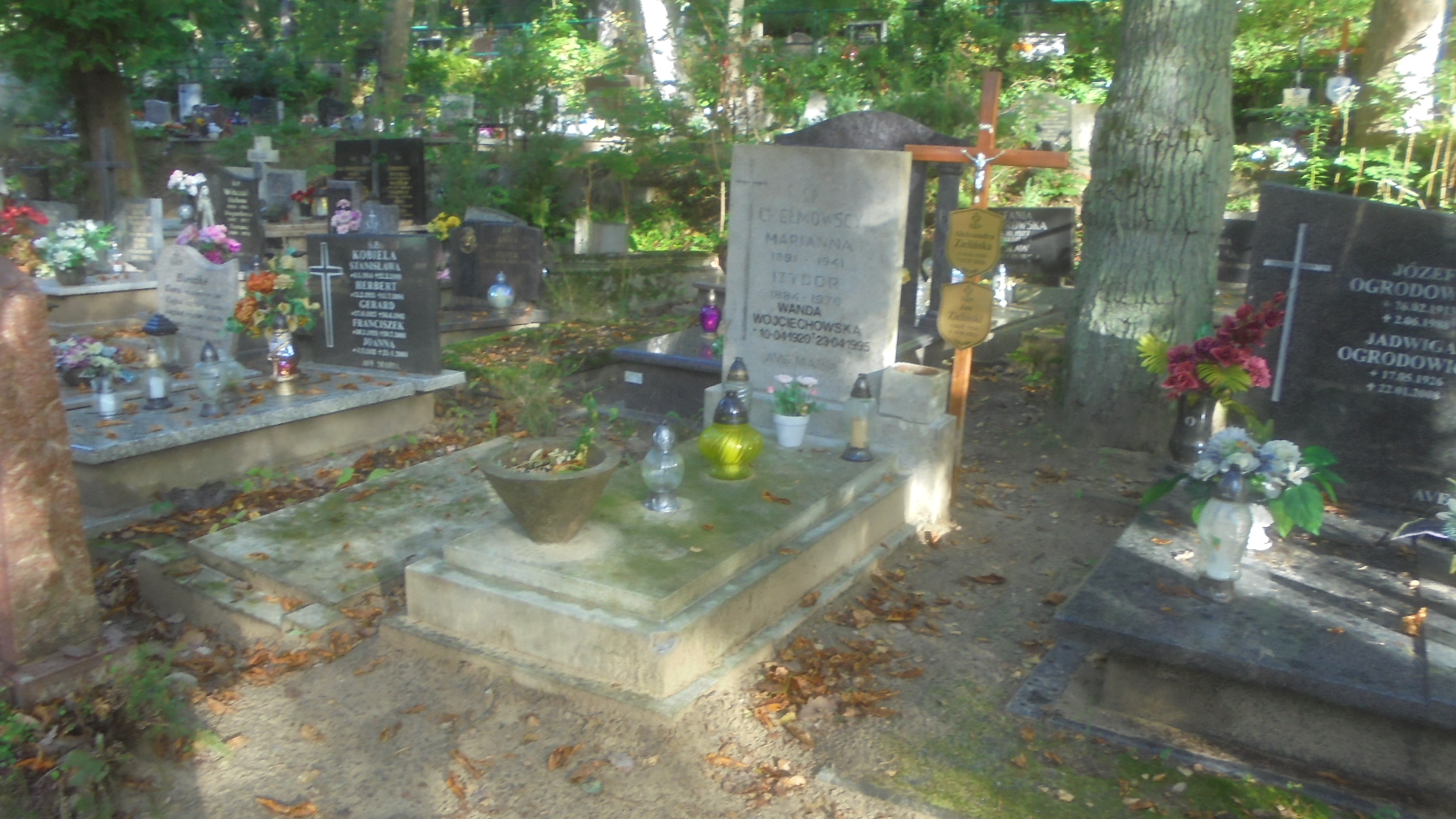 Grób JAN ZIELIŃSKI