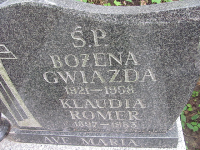 Bożena GWIAZDA 1921 Gdynia - Grobonet - Wyszukiwarka osób pochowanych