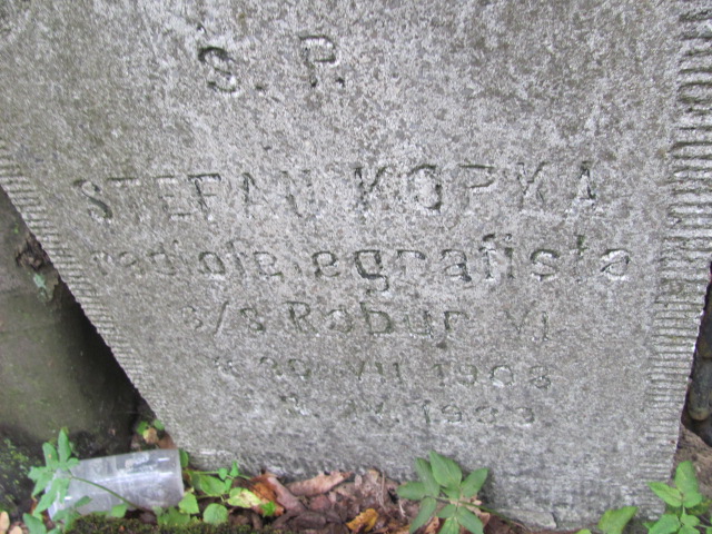 Stefan KOPKA 1908 Gdynia - Grobonet - Wyszukiwarka osób pochowanych