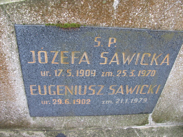Józefa SAWICKA 1909 Gdynia - Grobonet - Wyszukiwarka osób pochowanych