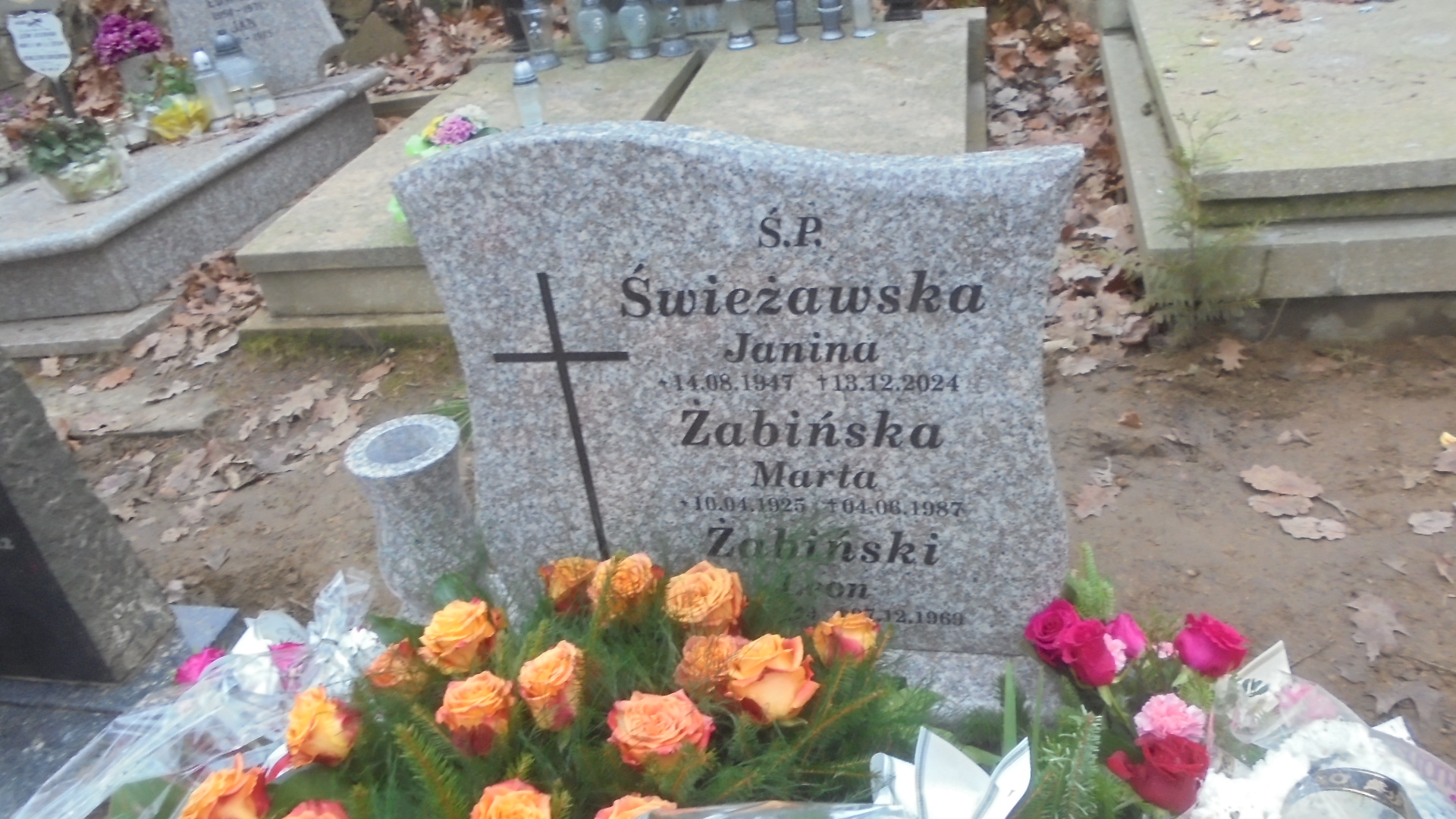 Leon ŻABIŃSKI 1909 Gdynia - Grobonet - Wyszukiwarka osób pochowanych