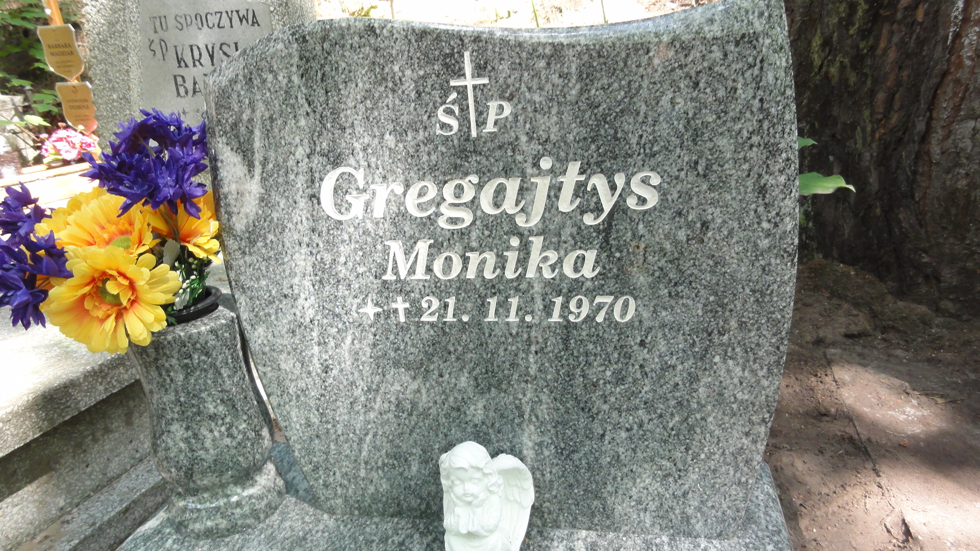 Monika GREGAJTYS 1970 Gdynia - Grobonet - Wyszukiwarka osób pochowanych