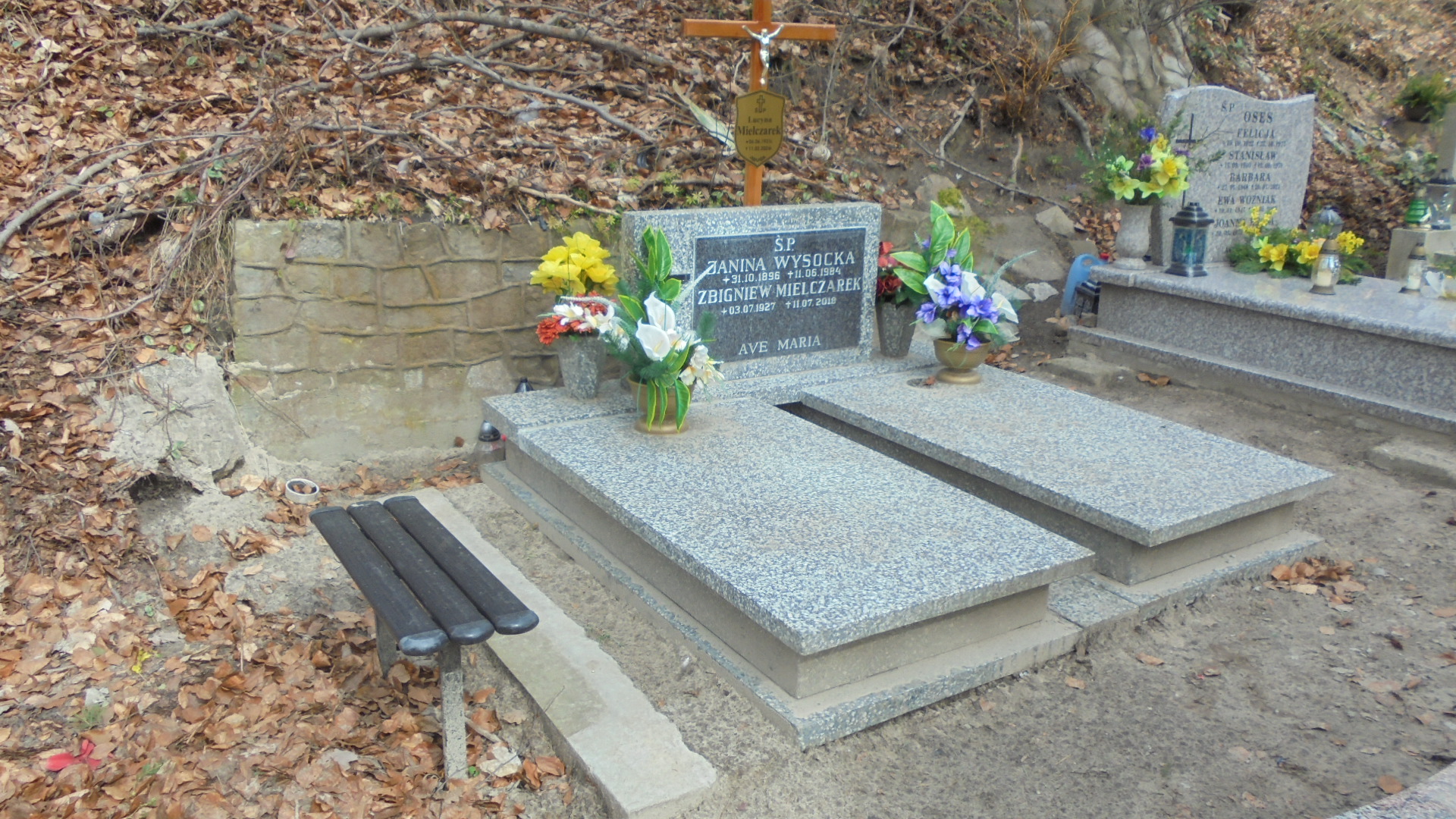 Grób ZBIGNIEW MIELCZAREK