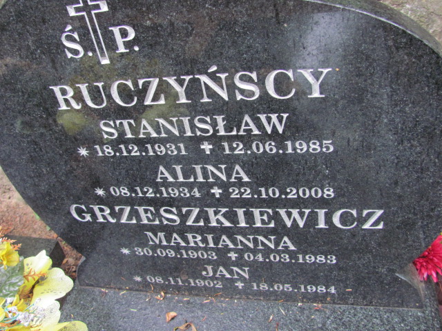 Jan GRZESZKIEWICZ 1902 Gdynia - Grobonet - Wyszukiwarka osób pochowanych