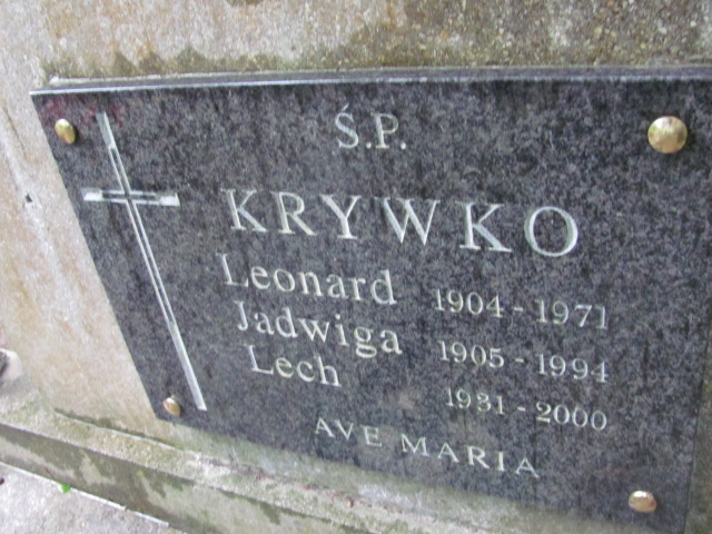 Lech KRYWKO 1931 Gdynia - Grobonet - Wyszukiwarka osób pochowanych