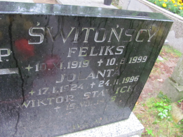 Jolanta śWITOŃSKA 1924 Gdynia - Grobonet - Wyszukiwarka osób pochowanych