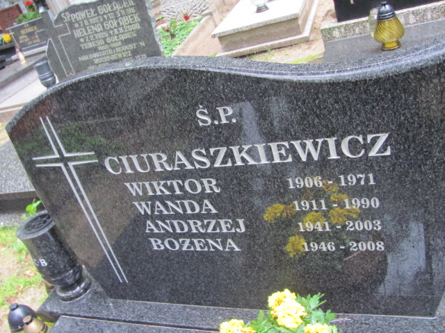 Wiktor CIURASZKIEWICZ 1906 Gdynia - Grobonet - Wyszukiwarka osób pochowanych