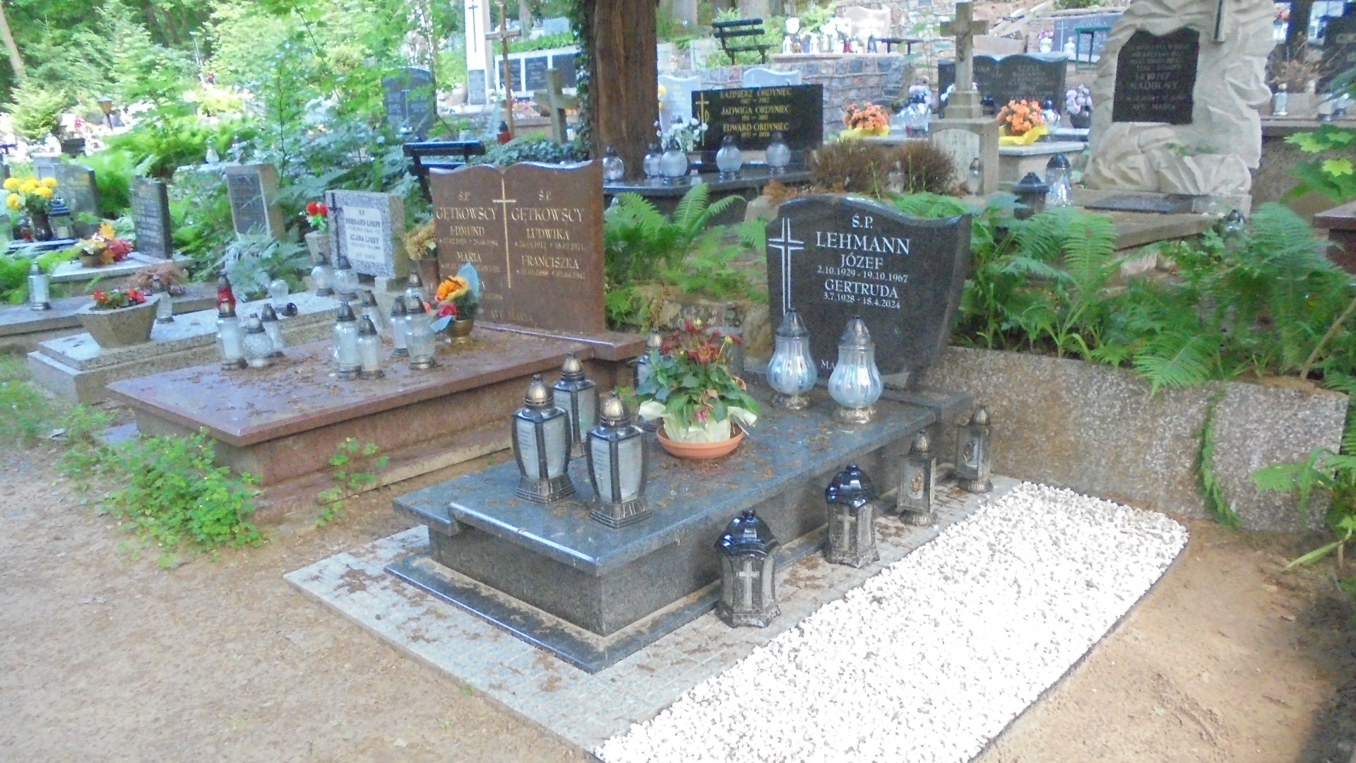 Grób GERTRUDA LEHMANN