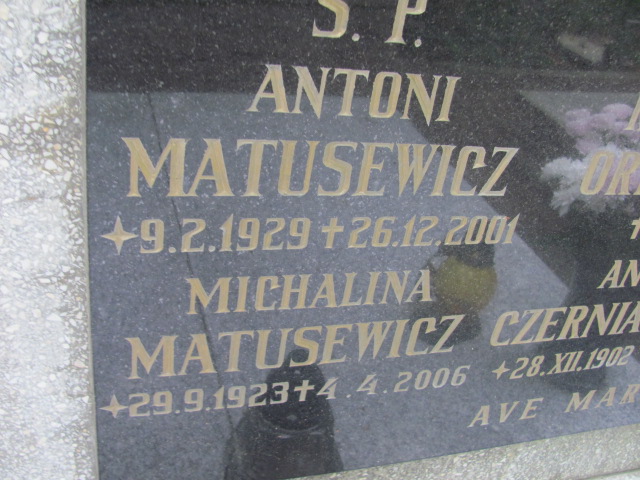 Michalina MATUSEWICZ 1923 Gdynia - Grobonet - Wyszukiwarka osób pochowanych