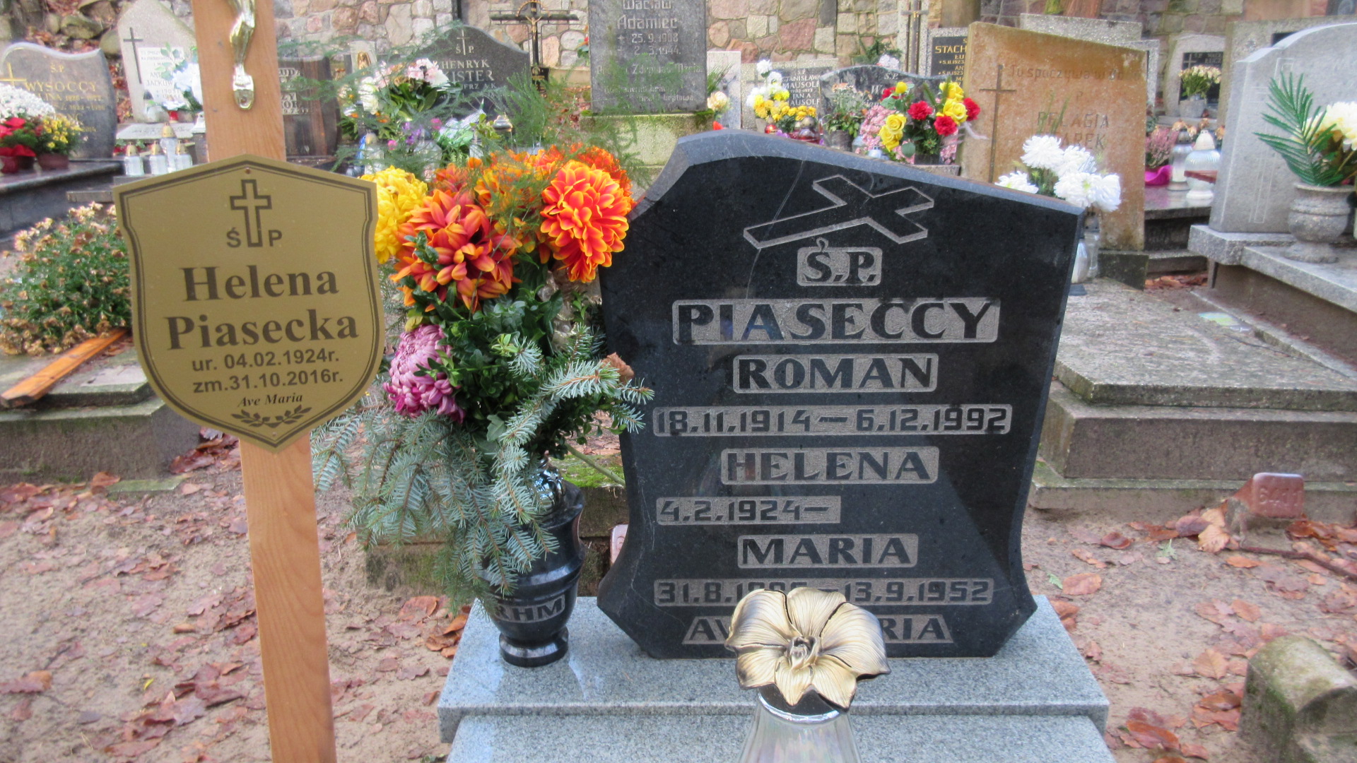 Helena PIASECKA  1924 Gdynia - Grobonet - Wyszukiwarka osób pochowanych