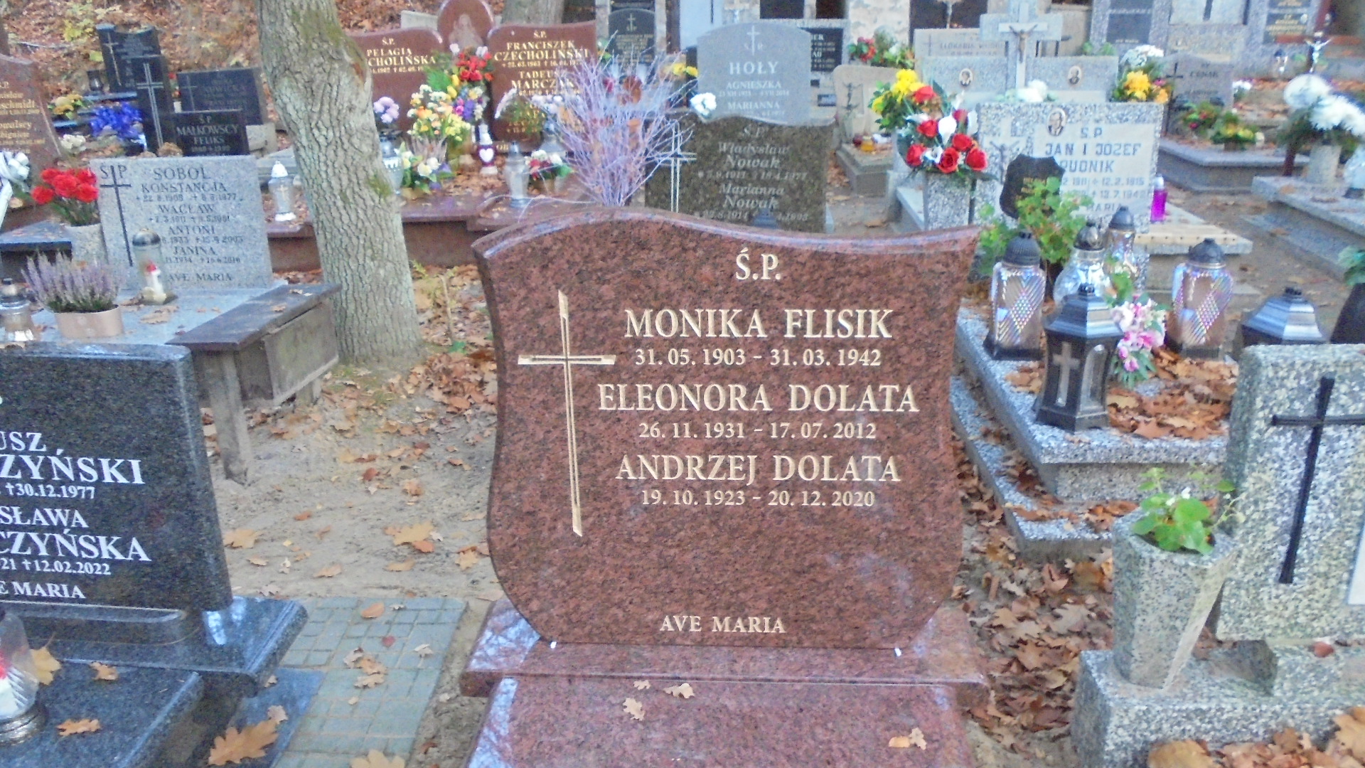 Monika FLISIK Gdynia - Grobonet - Wyszukiwarka osób pochowanych