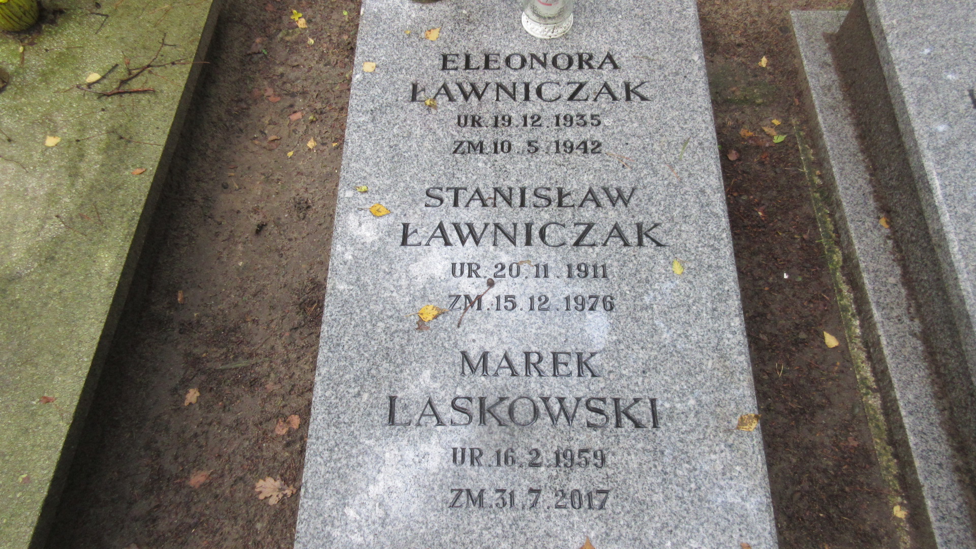 Stanisław ŁAWNICZAK 1911 Gdynia - Grobonet - Wyszukiwarka osób pochowanych