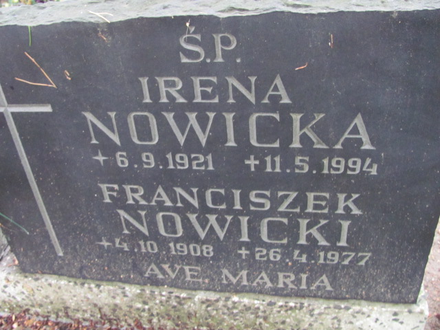 Franciszek NOWICKI 1908 Gdynia - Grobonet - Wyszukiwarka osób pochowanych