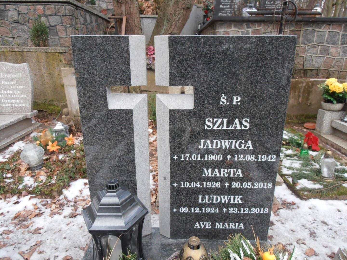 Jadwiga SZLAS 1900 Gdynia - Grobonet - Wyszukiwarka osób pochowanych