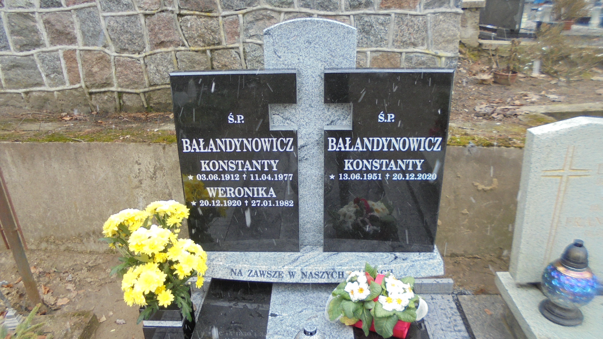 Weronika BAŁANDYNOWICZ 1920 Gdynia - Grobonet - Wyszukiwarka osób pochowanych