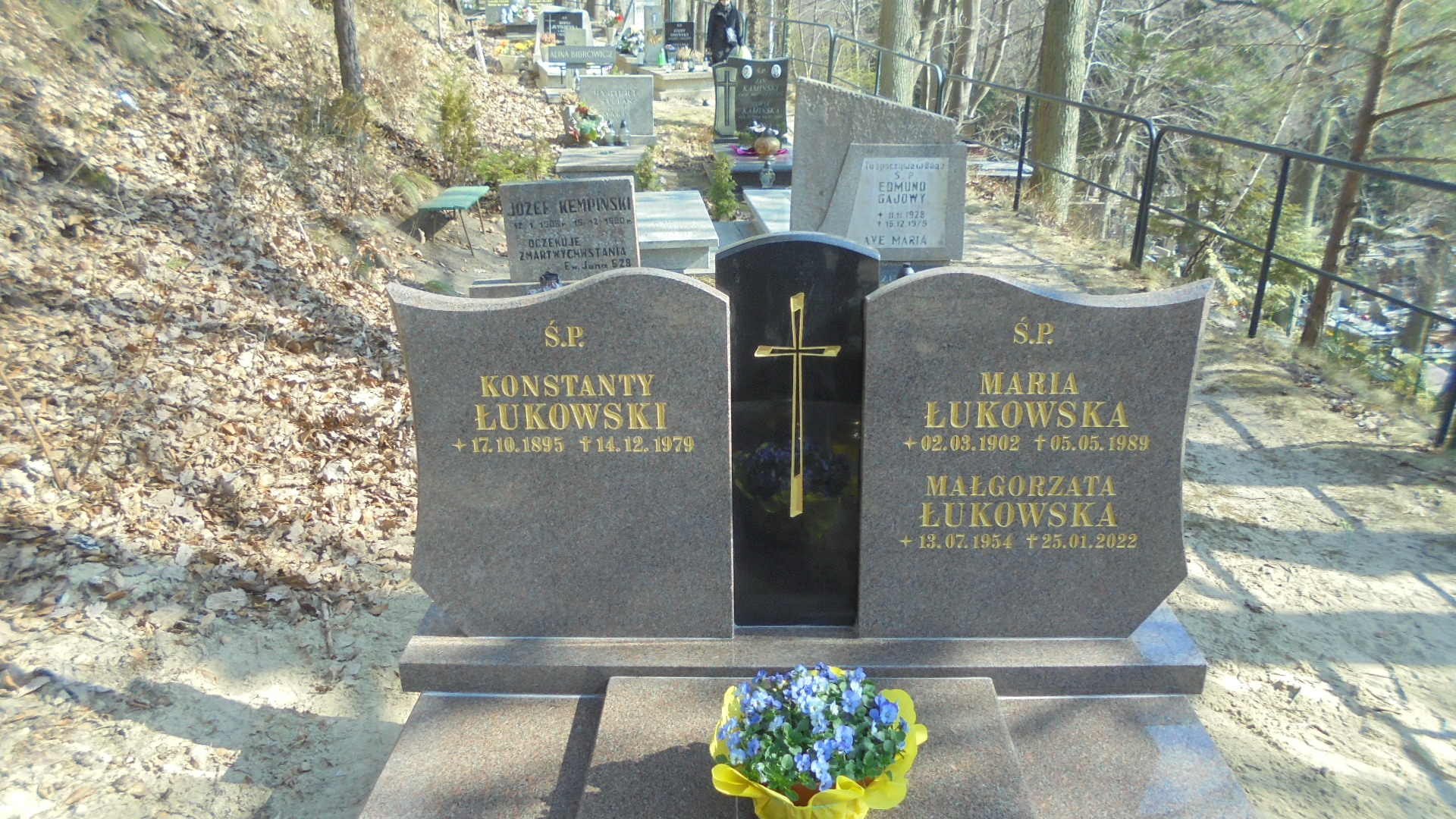Maria ŁUKOWSKA 1902 Gdynia - Grobonet - Wyszukiwarka osób pochowanych