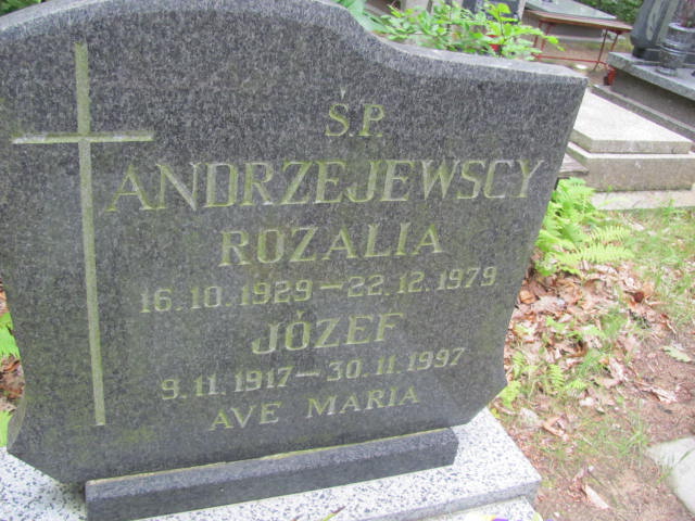 Józef ANDRZEJEWSKI 1917 Gdynia - Grobonet - Wyszukiwarka osób pochowanych