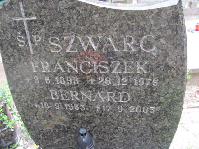 Bernard SZWARC 1933 Gdynia - Grobonet - Wyszukiwarka osób pochowanych