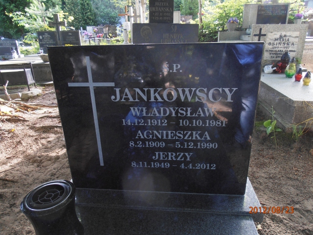 Agnieszka JANKOWSKA 1909 Gdynia - Grobonet - Wyszukiwarka osób pochowanych