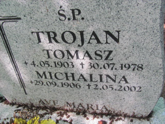 Tomasz TROJAN 1903 Gdynia - Grobonet - Wyszukiwarka osób pochowanych