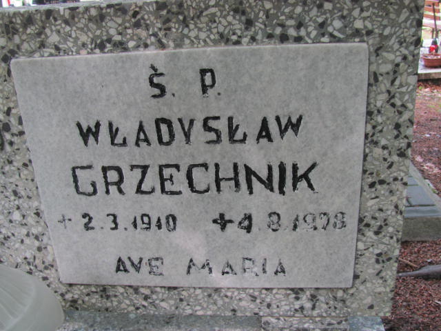 Władysław GRZECHNIK 1910 Gdynia - Grobonet - Wyszukiwarka osób pochowanych