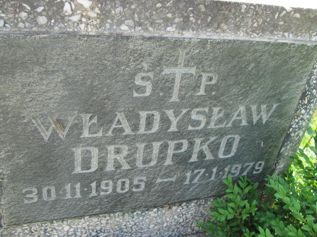 Władysław DRUPKO 1905 Gdynia - Grobonet - Wyszukiwarka osób pochowanych