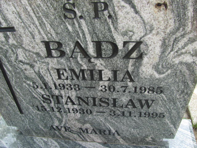 Stanisław BĄDZ 1930 Gdynia - Grobonet - Wyszukiwarka osób pochowanych