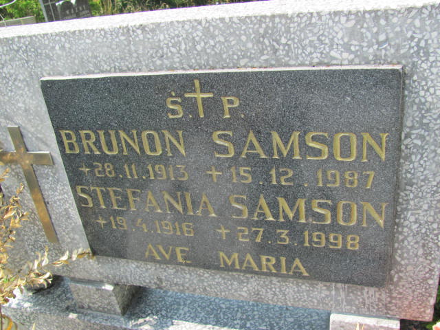 Brunon SAMSON 1913 Gdynia - Grobonet - Wyszukiwarka osób pochowanych