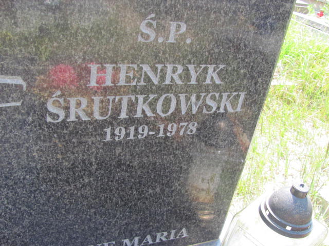 Henryk ŚRUTKOWSKI 1919 Gdynia - Grobonet - Wyszukiwarka osób pochowanych