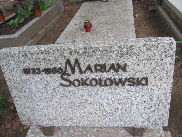 Marian SOKOŁOWSKI 1933 Gdynia - Grobonet - Wyszukiwarka osób pochowanych