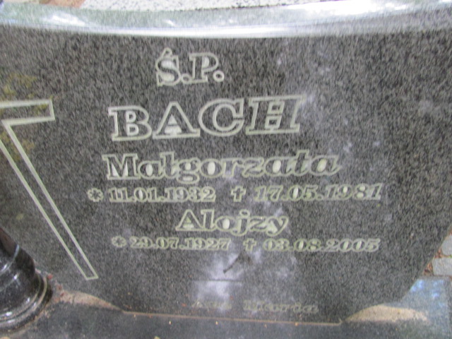 Małgorzata BACH 1932 Gdynia - Grobonet - Wyszukiwarka osób pochowanych