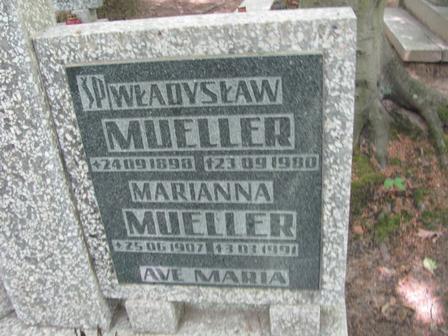 Władysław MUELLER 1898 Gdynia - Grobonet - Wyszukiwarka osób pochowanych