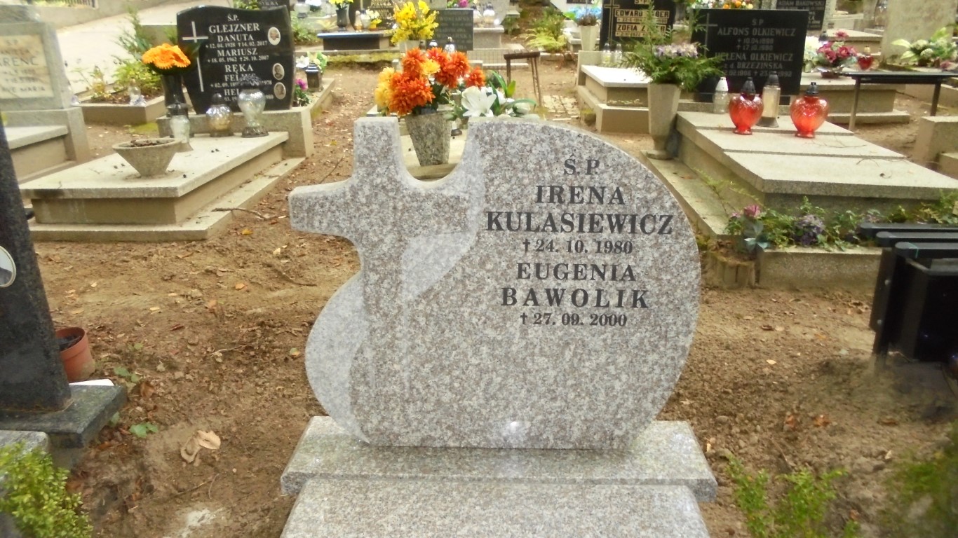 Eugenia BAWOLIK 1922 Gdynia - Grobonet - Wyszukiwarka osób pochowanych