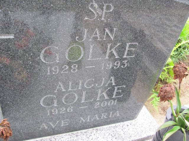 Alicja Weronika GOLKE 1926 Gdynia - Grobonet - Wyszukiwarka osób pochowanych