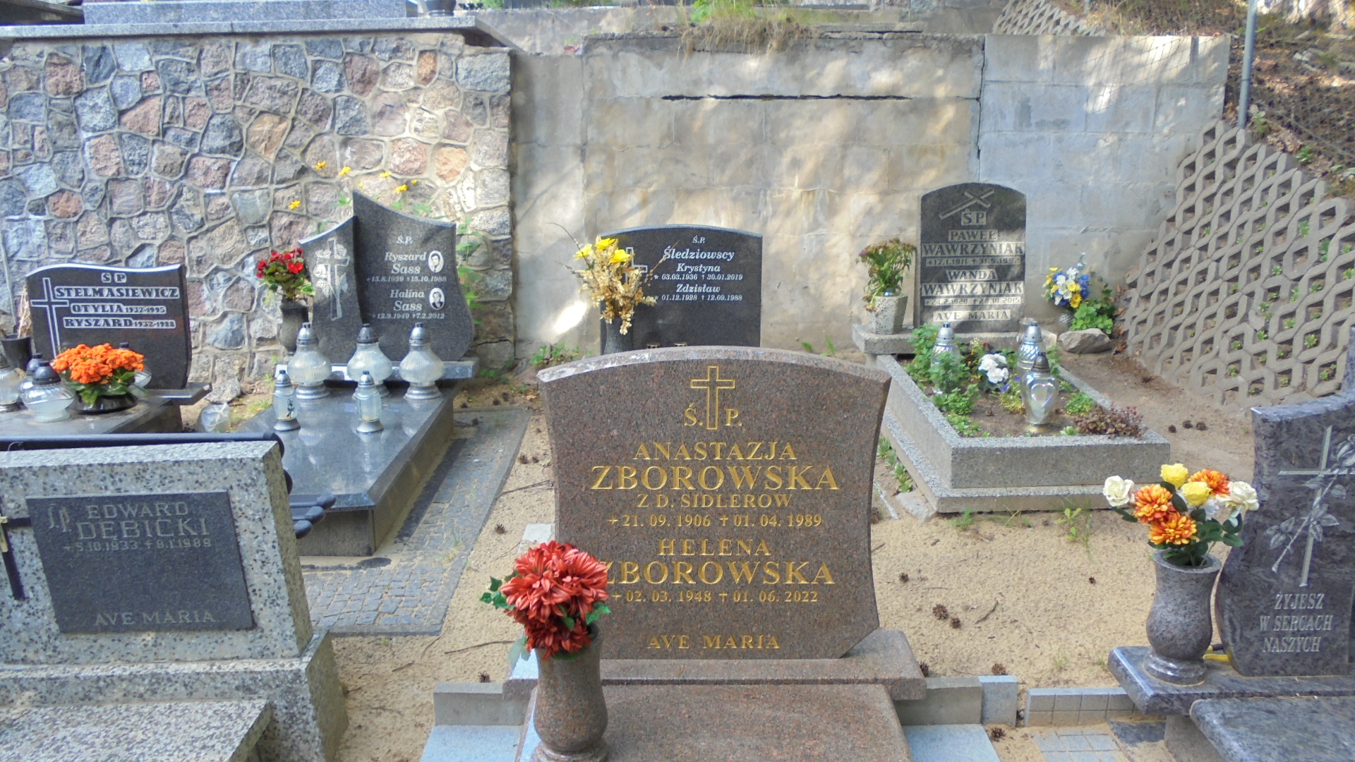 Anastazja ZBOROWSKA 1906 Gdynia - Grobonet - Wyszukiwarka osób pochowanych