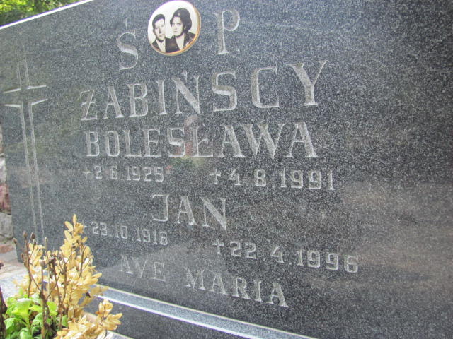 Bolesława ŻABINSKA 1925 Gdynia - Grobonet - Wyszukiwarka osób pochowanych