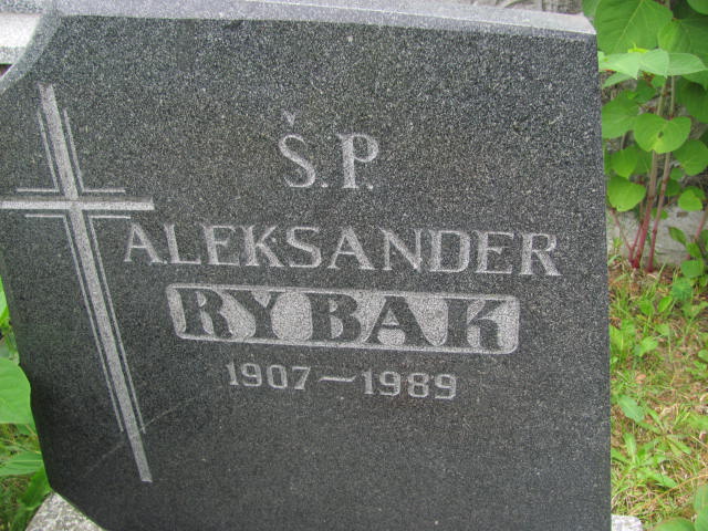 Aleksander RYBAK 1907 Gdynia - Grobonet - Wyszukiwarka osób pochowanych