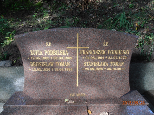 Franciszek PODBILSKI 1904 Gdynia - Grobonet - Wyszukiwarka osób pochowanych