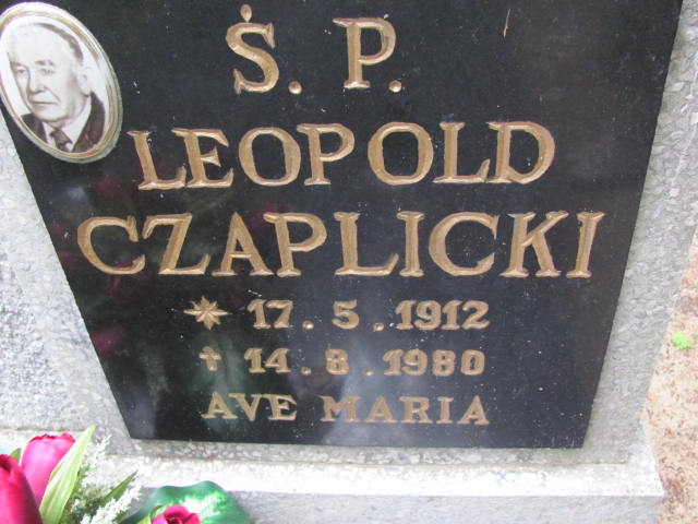 Leopold CZAPLICKI 1912 Gdynia - Grobonet - Wyszukiwarka osób pochowanych
