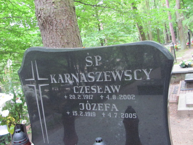 Czesław KARNASZEWSKI 1917 Gdynia - Grobonet - Wyszukiwarka osób pochowanych