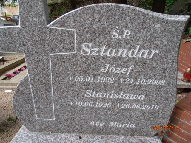 Stanisława SZTANDAR 1926 Gdynia - Grobonet - Wyszukiwarka osób pochowanych